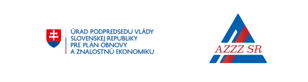 Logá: Úrad podpredsedu vlády SR pre plán obnovy a znalostnú ekonomiku a AZZZ SR